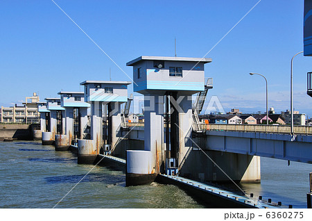 関屋分水河口堰 関屋分水河口堰 6360275