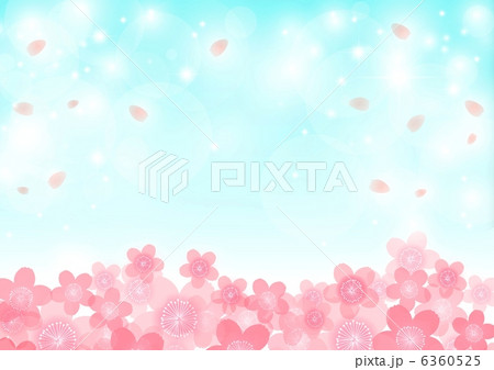 空に花弁が散る風景 6360525