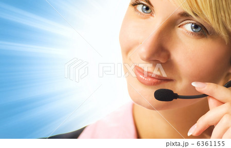 Friendly phone operator Friendly phone operator 6361155
