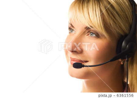 Friendly hotline operator Friendly hotline operator 6361556