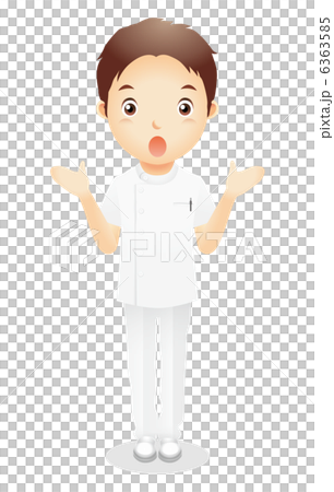 男性衛生工作者例證 6363585