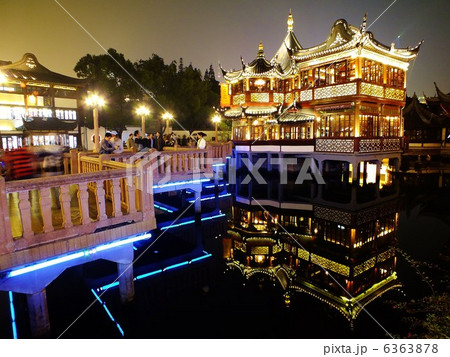 豫園　湖心亭 6363878