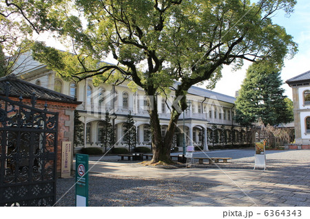 西洋建築で歴史的建造物の「龍谷大学　大宮キャンパス（南黌）」 6364343