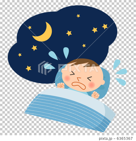 赤ちゃんの夜泣き 6365367