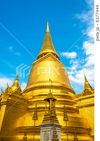 ワット・プラケーオの仏塔(タイ、バンコク王宮地区) 6377444