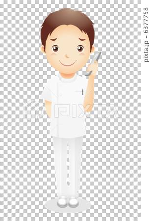 Male health worker illustration Male health worker illustration 6377758