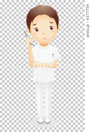 Male health worker illustration 6377759