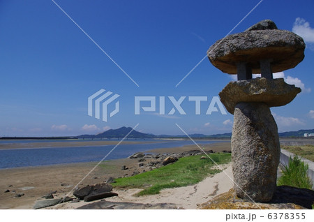 佐波川河口付近 6378355