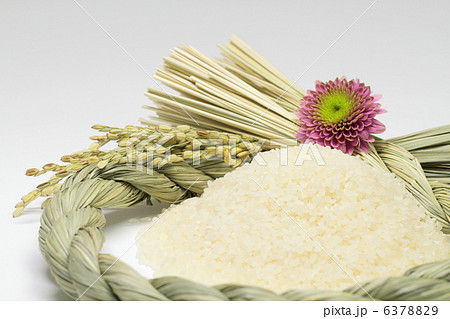 注連縄と白米 注連縄と白米 6378829