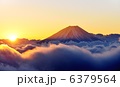 富士山とご来光 6379564