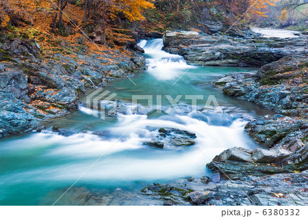 Waterfalls on Rocky Autumn Stream Waterfalls on Rocky Autumn Stream 6380332