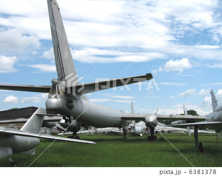 Moscow, Monino, Russia, the plane of war an a parking 6381378