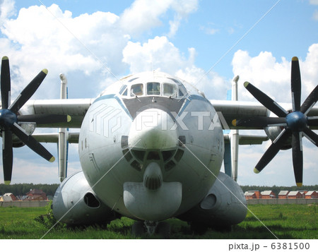 Moscow, Monino, Russia, the plane of war an a parking 6381500