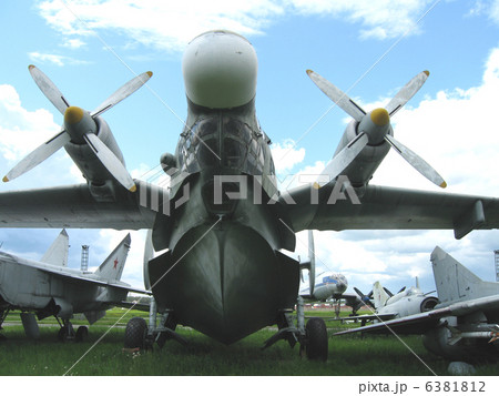 Moscow, Monino, Russia, the plane of war an a parking 6381812