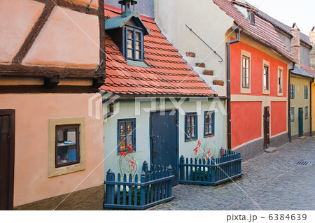 Golden Lane in Prague Castle 6384639