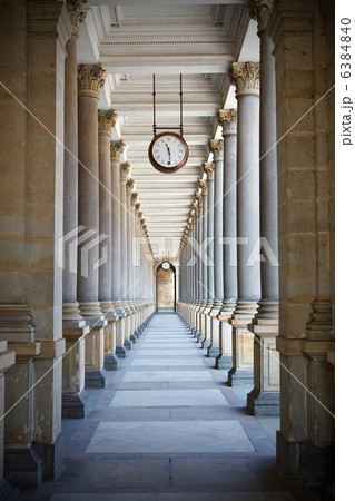 Classical style colonnade in Karlovy Vary Classical style colonnade in Karlovy Vary 6384840