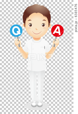 Male health worker illustration 6385476