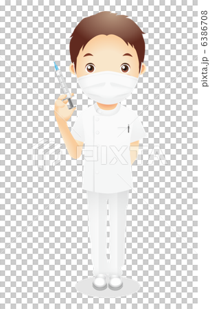Male health worker illustration 6386708