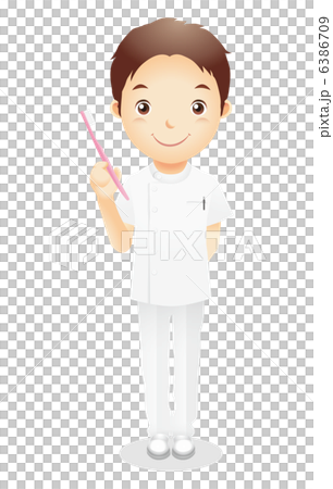 Male health worker illustration 6386709