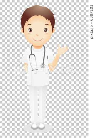 男性医療従事者イラスト 6387103