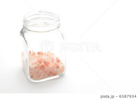 岩塩　瓶詰め　白バック 6387934