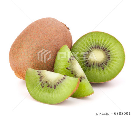 Whole kiwi fruit and his segments Whole kiwi fruit and his segments 6388001