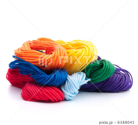 Color threads bunch Color threads bunch 6388045
