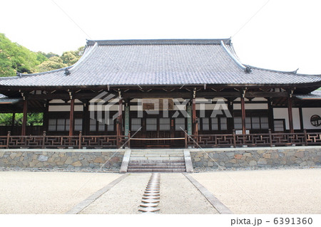 京都府宇治市にある黄檗山萬福寺の法堂 6391360