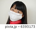 マスクをする女の子 6393173