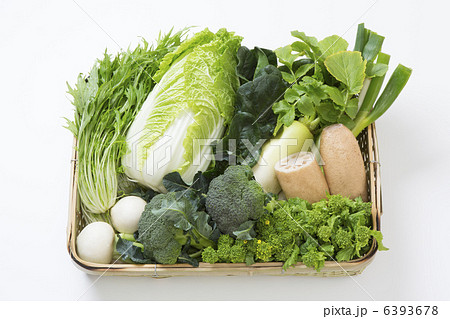 冬野菜の集合写真 6393678