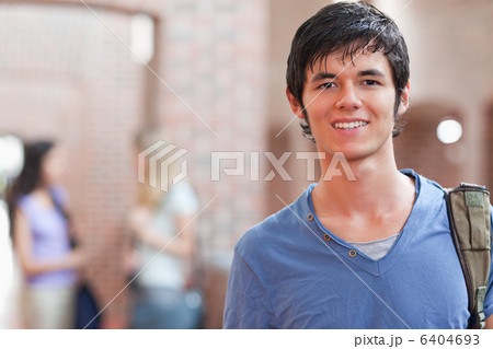 Handsome young student posing 6404693