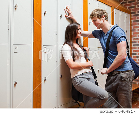 In love couple flirting In love couple flirting 6404817