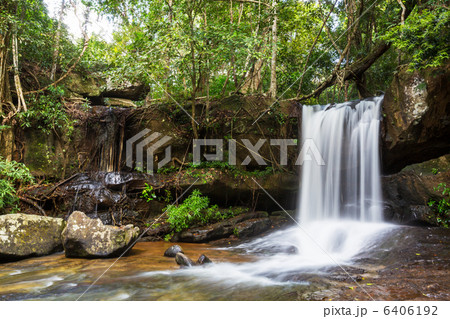 Waterfall in Cambodia Waterfall in Cambodia 6406192