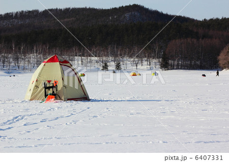 岩洞湖のワカサギ釣り 6407331
