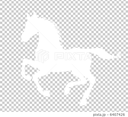 剪影馬 6407426