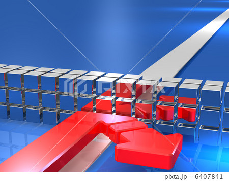 撤退を描いた3Dレンダリング画像 6407841
