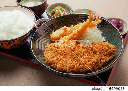とんかつ海老定食 6409053