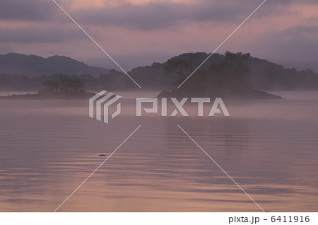 桧原湖の朝 6411916