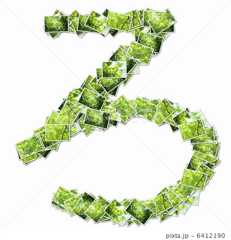 森の写真でひらがなの文字 森の写真でひらがなの文字 6412190