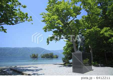 十和田湖と乙女の像 6412211