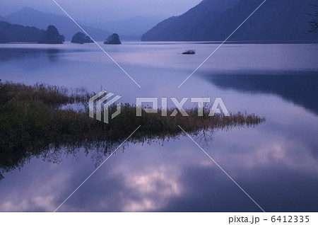 秋元湖の朝 秋元湖の朝 6412335