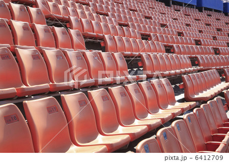 観客席の写真素材