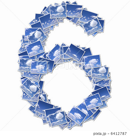 雲の写真で数字 雲の写真で数字 6412787
