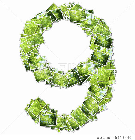 新緑の写真で数字 新緑の写真で数字 6413240