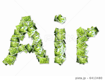 森の写真でアルファベットのAirの文字 森の写真でアルファベットのAirの文字 6413480
