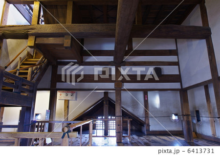 国宝　松本城内部（天守五階内部） 6413731