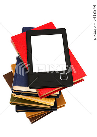 e-book and old books 6413844