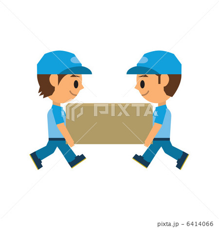 配達員　引っ越し 6414066