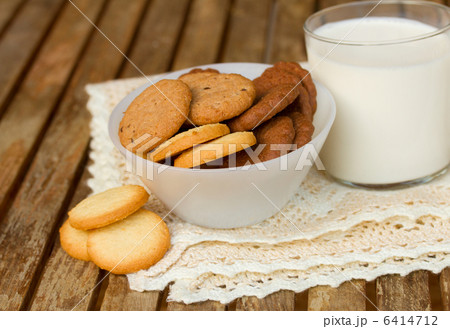 pile of butter cookies in box pile of butter cookies in box 6414712