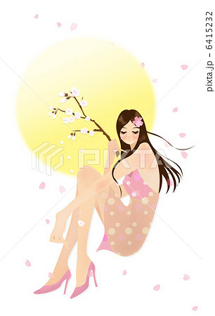 月と桜 月と桜 6415232
